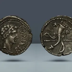 Kingdom of Mauretania, Juba II. Caesarea. 25 BC - AD 24