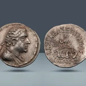 Indo-Greek, Baktrian Kingdom. Plato, 145-140 BC, c. 145-140 BC